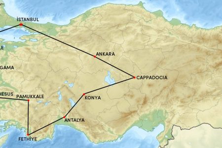 ANCIENT TURKEY TOUR – 11 DAYS (ISTANBUL-ANKARA-CAPPADOCIA-KONYA-PAMUKKALE-EPHESUS-SIRINCE)